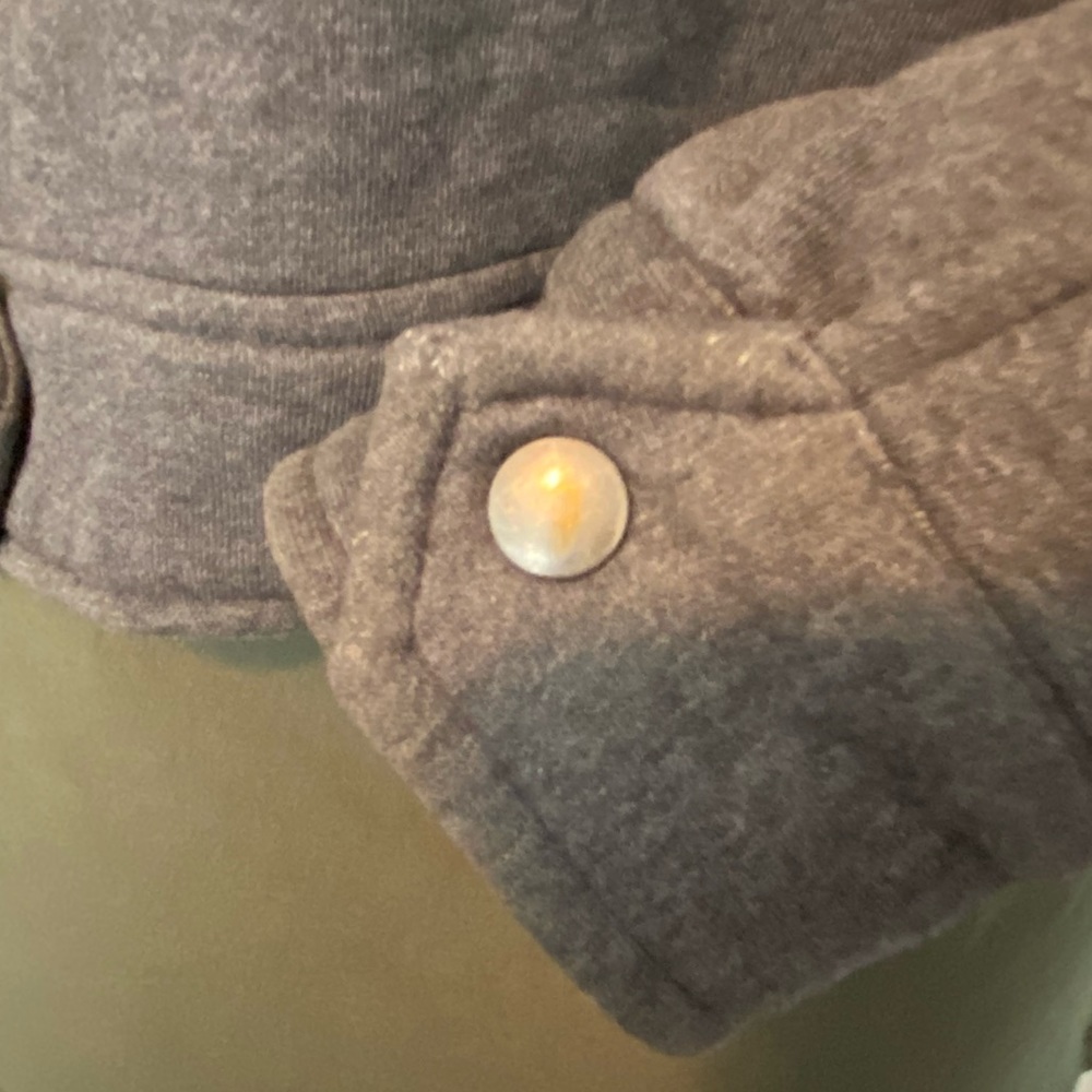 Joe Fresh Grey Fall Bomber Jacket - Picture 9 of 10